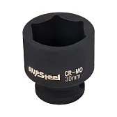 Головка торцевая ударная AV Steel 1/2х30 мм шестигранная (AV-720030) Головка торцевая ударная AV Steel 1/2х30 мм шестигранная (AV-720030)