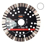 Диск алмазный по бетону Rage by Vira Max Cut Pro 125х22,2х2,2 мм турбосегментный сухой рез (600132)