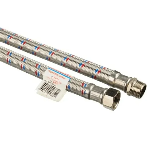 Подводка гибкая для воды TР-сантехника Гигант 1/2 ВР(г) х 1/2 НР(ш) 200 см (26488)