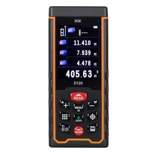 Дальномер лазерный RGK D120 120 м cо встроенной камерой (4610011871382) Дальномер лазерный RGK D120 120 м cо встроенной камерой (4610011871382)