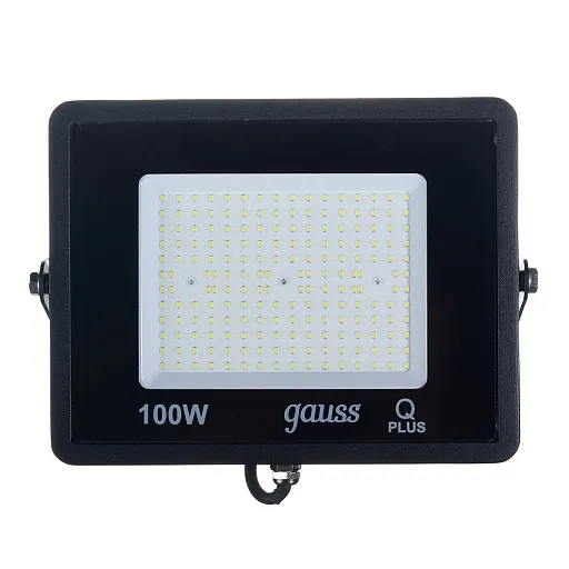 Прожектор светодиодный Gauss Qplus ДО-100 6500К 100 Вт IP65 черный Прожектор светодиодный Gauss Qplus ДО-100 6500К 100 Вт IP65 черный