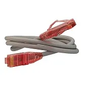 Патч-корд компьютерный Hyperline RJ45 CAT5е (10 м) серый (42306) Патч-корд компьютерный Hyperline RJ45 CAT5е (10 м) серый (42306)