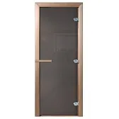 Дверь для бани и сауны стеклянная графит DoorWood Сумерки 690х1890 мм (DW03231) Дверь для бани и сауны стеклянная графит DoorWood Сумерки 690х1890 мм (DW03231)