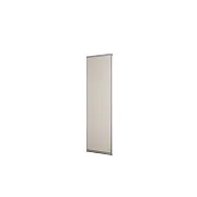 Дверь-купе 883x2552 мм кашемир/серебро Elegant