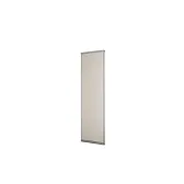 Дверь-купе 883x2552 мм кашемир/серебро Elegant