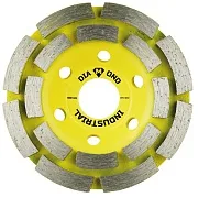 Чашка алмазная по бетону Diamond Industrial 100х22,23 мм двухрядная