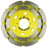 Чашка алмазная по бетону Diamond Industrial 100х22,23 мм двухрядная