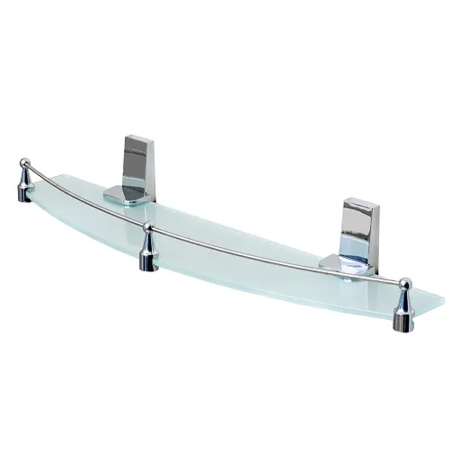 Полка для ванной WasserKraft Lopau K-6000 125х500х70 мм стекло/металл хром (K-6044) Полка для ванной WasserKraft Lopau K-6000 125х500х70 мм стекло/металл хром (K-6044)