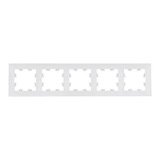 Рамка Systeme Electric AtlasDesign Nature пятиместная белая (ATN360105) Рамка Systeme Electric AtlasDesign Nature пятиместная белая (ATN360105)