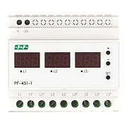 Переключатель фаз F&F PF-451-1 автоматический 63 А (EA04.005.005) Переключатель фаз F&F PF-451-1 автоматический 63 А (EA04.005.005)