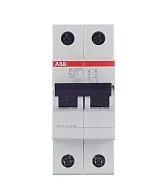 Автоматический выключатель модульный ABB SH202 2P 32А тип C 6 кА 400 В (2CDS212001R0324)