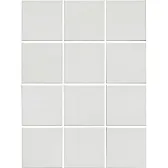 Мозаика Kerama Marazzi Агуста белая из керамогранита 400х300х7 мм квадрат (8 шт.=0,922 кв.м)