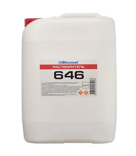 Растворитель 646 Bitumast 8 кг/9,5 л ГОСТ