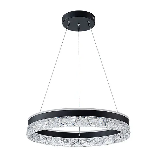 Люстра светодиодная подвесная Arte Lamp Apollo 75 Вт 3000-6000К 12,5 кв.м (A2549SP-75BK)