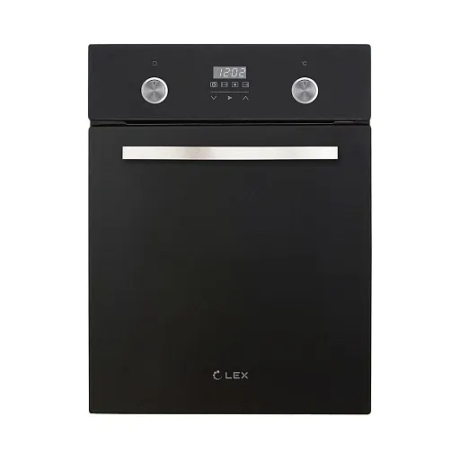 Духовой шкаф электрический встраиваемый Lex EDP 4590 BL 450 мм черный