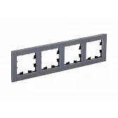 Рамка Systeme Electric AtlasDesign Nature четырехместная мрамор айс грей (ATN343204) Рамка Systeme Electric AtlasDesign Nature четырехместная мрамор айс грей (ATN343204)