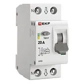 Устройство защиты от дугового пробоя EKF PROxima 20-pro 2P 20А 230 В на DIN-рейку (afdd-2-20-pro)