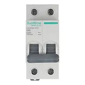 Автоматический выключатель модульный Systeme Electric City9 Set 2P 63А тип C 4,5 кА 230 В (C9F34263) Автоматический выключатель модульный Systeme Electric City9 Set 2P 63А тип C 4,5 кА 230 В (C9F34263)