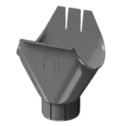 Docke STAL PREMIUM Воронка желоба 125/90 (Графит 7024)