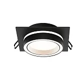 Светильник встраиваемый под лампу GX53 черный 20 Вт IP20 Wolta Luce (WDL-GX53/06BL-S)