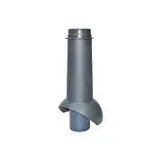 Вентиляционный выход канализации Krovent Pipe-VT изолированный d110 мм серый Вентиляционный выход канализации Krovent Pipe-VT изолированный d110 мм серый