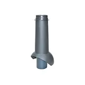 Вентиляционный выход канализации Krovent Pipe-VT изолированный d110 мм серый Вентиляционный выход канализации Krovent Pipe-VT изолированный d110 мм серый