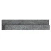 Рейка для панелей из экополимера ударопрочная 61х21х2900 мм Decomaster D305-1629-18 серая