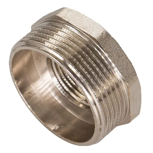 Футорка CTM 2 НР(ш) х 1 ВР(г) латунная (CRB02M01) Футорка CTM 2 НР(ш) х 1 ВР(г) латунная (CRB02M01)