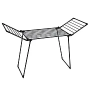 Сушилка для белья напольная Hausmann Karakoram 19 м 610х1740х1080 мм черная Сушилка для белья напольная Hausmann Karakoram 19 м 610х1740х1080 мм черная