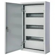 Щит распределительный навесной Dekraft ЩРН-36 металлический IP31 520х300х120 мм 36 модулей с замком (30204DEK)