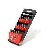 Набор бит Vira PH/PZ/SL/TORX/HEX 25 мм с магнитным держателем (16 шт.) (554101)