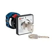 Переключатель кулачковый EKF PROxima ПК-1-113 10А 230 В 3NO IP20 2P с замком черный (pk-1-113-10)