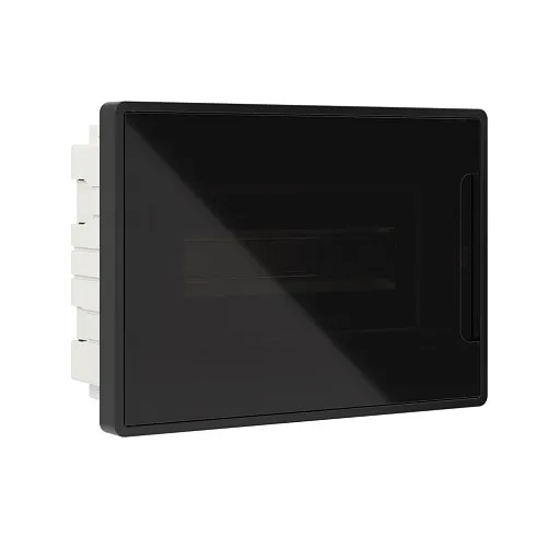 Щит распределительный встраиваемый DKC Frame ЩРВ-П пластиковый IP40 224х312х100 мм 12 модулей черная дверь (F12B1BDDIY) Щит распределительный встраиваемый DKC Frame ЩРВ-П пластиковый IP40 224х312х100 мм 12 модулей черная дверь (F12B1BDDIY)