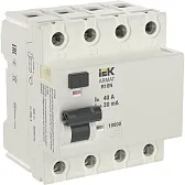 УЗО IEK Armat R10N 40А 4P тип AC 30 мА 10 кА (AR-R10N-4-040C030) УЗО IEK Armat R10N 40А 4P тип AC 30 мА 10 кА (AR-R10N-4-040C030)