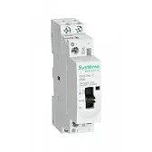 Контактор модульный Systeme Electric City9 Set 230 В 20 А тип AC 2НО с ручным управлением (SE C9C32220) Контактор модульный Systeme Electric City9 Set 230 В 20 А тип AC 2НО с ручным управлением (SE C9C32220)