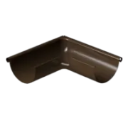 Docke STAL PREMIUM Угол внешний 90° D125 (Каштан 8017)