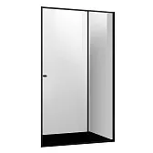 Душевая дверь раздвижная стекло прозрачное WasserKraft Dill 61S 140х200 см профиль черный (61S31)