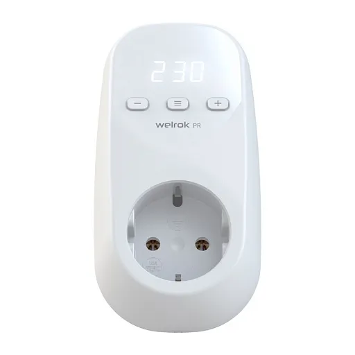 Реле напряжения Welrok PR 230 В 16 А тип AC с дисплеем