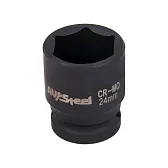 Головка торцевая ударная AV Steel 1/2х24 мм шестигранная (AV-720024) Головка торцевая ударная AV Steel 1/2х24 мм шестигранная (AV-720024)