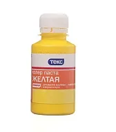 Колер паста Текс Универсал желтая №3 0,1 л