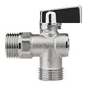 Кран шаровой латунный MasterProf Compact 1/2 НР(ш) х 1/2 НР(ш) к бытовой технике хром мини с отражателем угловой ГОСТ Р 59553-2021 (ИС.081208) Кран шаровой латунный MasterProf Compact 1/2 НР(ш) х 1/2 НР(ш) к бытовой технике хром мини с отражателем угловой ГОСТ Р 59553-2021 (ИС.081208)
