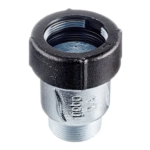 Соединитель Gebo Quick 1 1/4 НР(ш) чугунный оцинкованный (AK114/GBAK13)