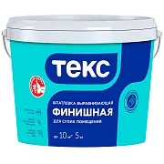 Шпатлевка финишная Текс Профи для сухих помещений 5 кг Шпатлевка финишная Текс Профи для сухих помещений 5 кг