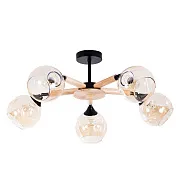 Люстра потолочная Arte Lamp Branson E27 300 Вт 11 кв.м (A4370PL-5BR)