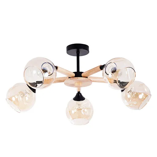 Люстра потолочная Arte Lamp Branson E27 300 Вт 11 кв.м (A4370PL-5BR)