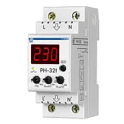 Реле напряжения Новатек-Электро РН-32t 230 В 36 А тип AC (9653165) Реле напряжения Новатек-Электро РН-32t 230 В 36 А тип AC (9653165)