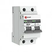 Выключатель нагрузки EKF PROxima ВН-125 2Р 100А 230 В на DIN-рейку (SL125-2-100-pro)