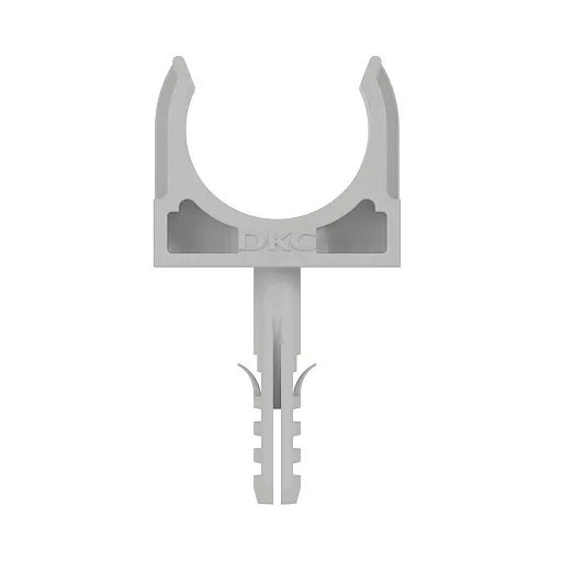 Фиксатор для труб 32 мм DKC с защелкой и дюбелем серый (50 шт.) (51332DIY) Фиксатор для труб 32 мм DKC с защелкой и дюбелем серый (50 шт.) (51332DIY)