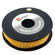 Маркеры кабельные (клипсы) EKF PROxima 3-4,2 мм цифра 3 желтые (500 шт.) (plc-KM-4-3) Маркеры кабельные (клипсы) EKF PROxima 3-4,2 мм цифра 3 желтые (500 шт.) (plc-KM-4-3)