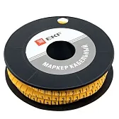 Маркеры кабельные (клипсы) EKF PROxima 3-4,2 мм цифра 3 желтые (500 шт.) (plc-KM-4-3) Маркеры кабельные (клипсы) EKF PROxima 3-4,2 мм цифра 3 желтые (500 шт.) (plc-KM-4-3)